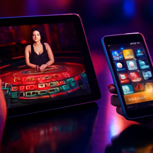 54bd live dealer table on tablet